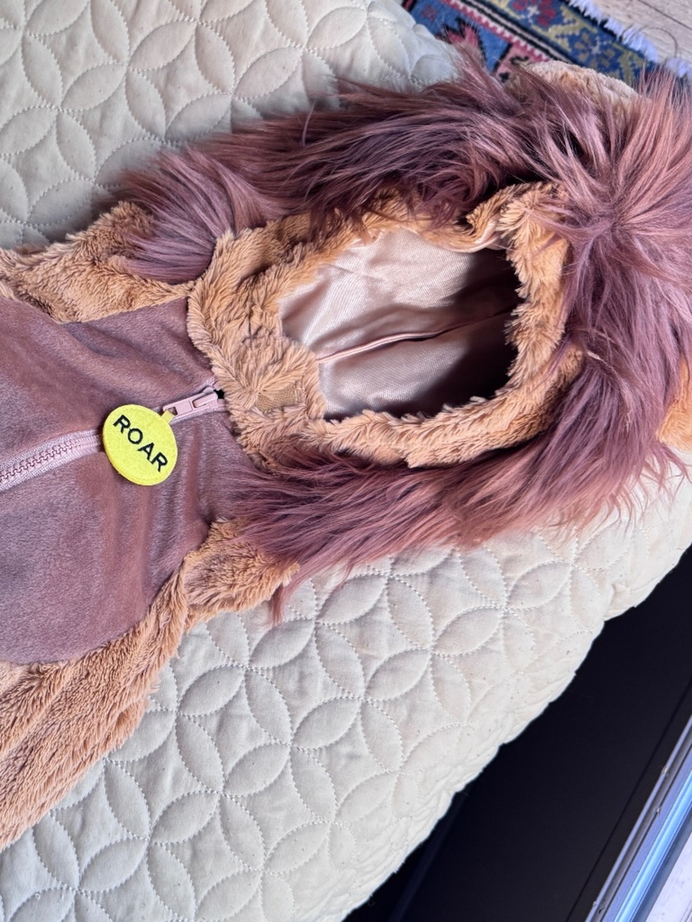 Lion 🦁 Toddler Costume (6-9 mos.) w/ Mammy Matching Deer Headband